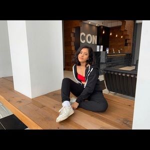 2-Piece Matching Sweat Suit Set